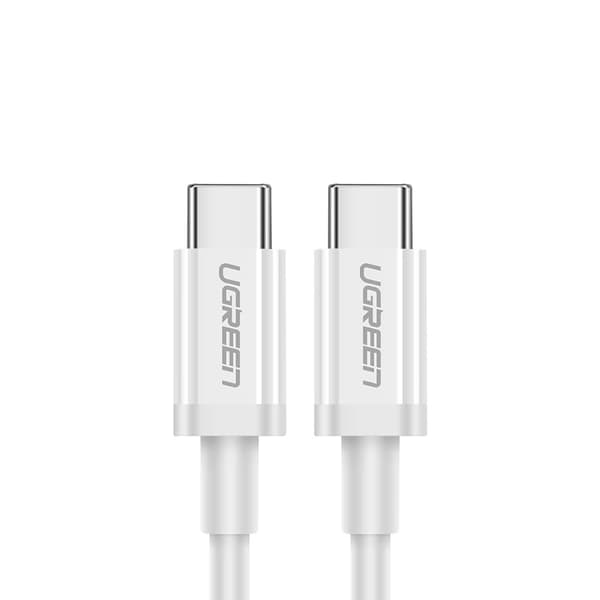 Ugreen USB-C til USB-C Kabel US264 60518 PD QC AFC 1m - Hvid