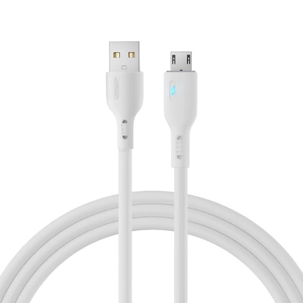 Joyroom Premium A13 USB-A til Micro USB Kabel 2,4A 2m - Hvid