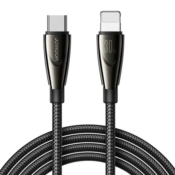 Joyroom Pioneer Series SA31-CL3 USB-C / Lightning 30W Kaapeli 1.2m - Musta