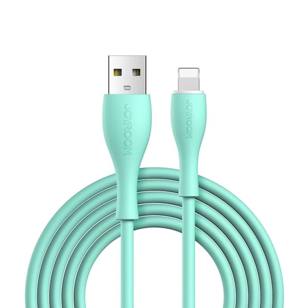 Joyroom Bowling Data Kabel S-2030M8 USB-A/Lightning 3A 2m Grøn