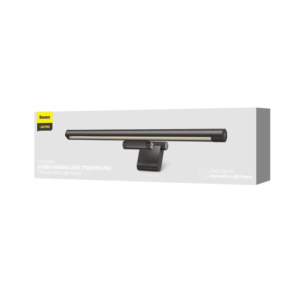 Baseus i-wok LED Skærmlampe til Monitor, Sort (DGIWK-P01)