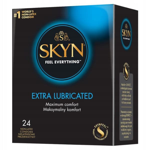 Unimil Skyn Extra Smorda Latexfri Kondomer, 24-pack