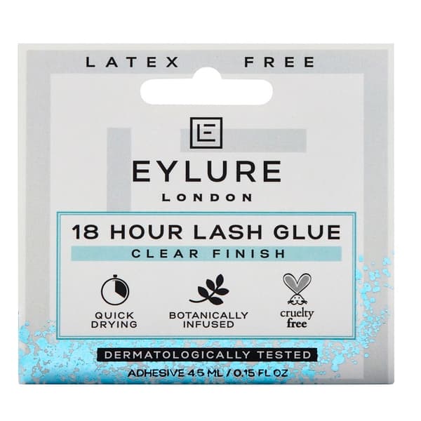 Eylure 18-timmars Ögonfranslim Latexfri, Transparent Finish, 4,5 ml