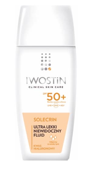 PERRIGO POLAND,Iwostin Solecrin, Delikat Fluid med Høj Beskyttelse SPF 50+, 40 ml