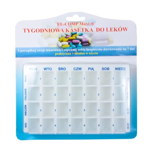 Medicindispenser Veckovis Doseringskassett, KT-A, 1 stycke