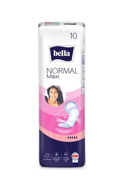 Bella Normal Air Maxi Softiplait, 10-Pack - Sanitära Servetter/→ Bella Normal Air Maxi Softiplait, 10-Pack - Sanitära Servetter