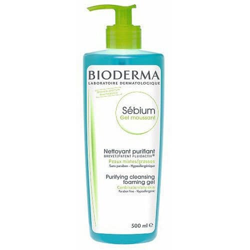 Bioderma Sebium Skum Rengöring, 500 ml
