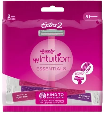 Wilkinson, Extra 2 Beauty, Höyläyskone, 5 kpl