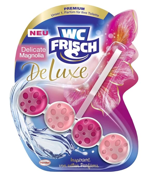 Ylellinen WC Frisch, Herkkä Magnolia, Ripustettava hajuste muskottia varten, 1 kpl