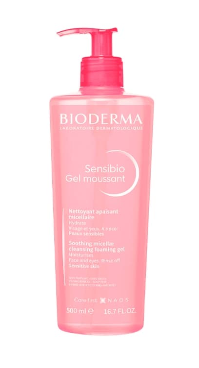 Bioderma Sensibio Rengöringsgel 500ml