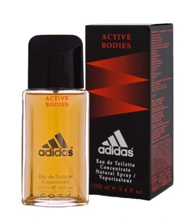 Adidas Active Bodies Parfymad Toalettvatten, 100 ml.
