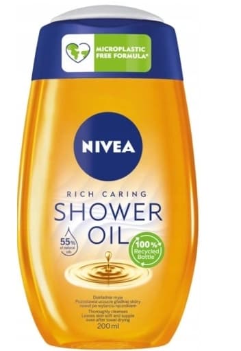 Nivea Rig Caring Shower Oil, 200ml