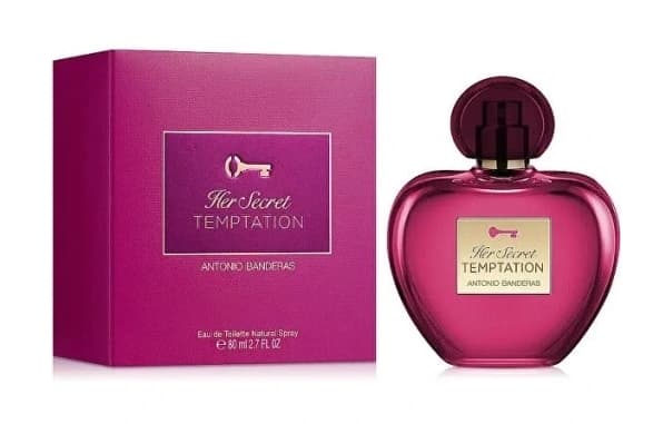 Antonio Banderas Hennes Hemliga Frestelse Eau de Toilette, 80 ml → Antonio Banderas Hemlig Frestelse EdT, 80 ml