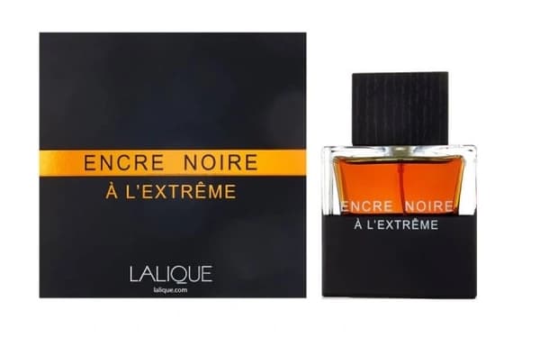 Lalique Encre Noir A L'Extreme Pour Homme Parfume Vand, 100ml - Intensiv maskulin duftkomposition