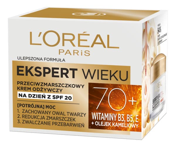 L'Oreal Paris Ekspert Alder 70+ Dagcreme med Retinol 50 ml.