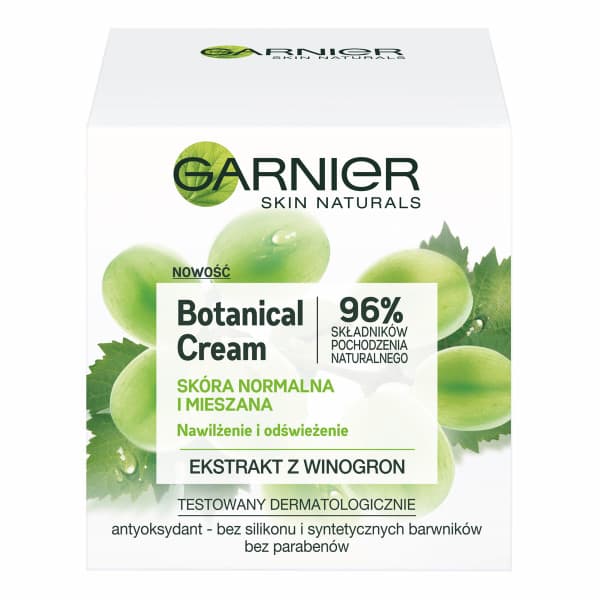 Garnier Botanical Hydrerende ansigtscreme til normal og kombineret hud, 50ml