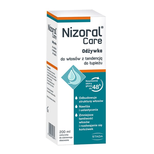 Fugtgivende anti-skæl balsam - Nizoral Care 200 ml