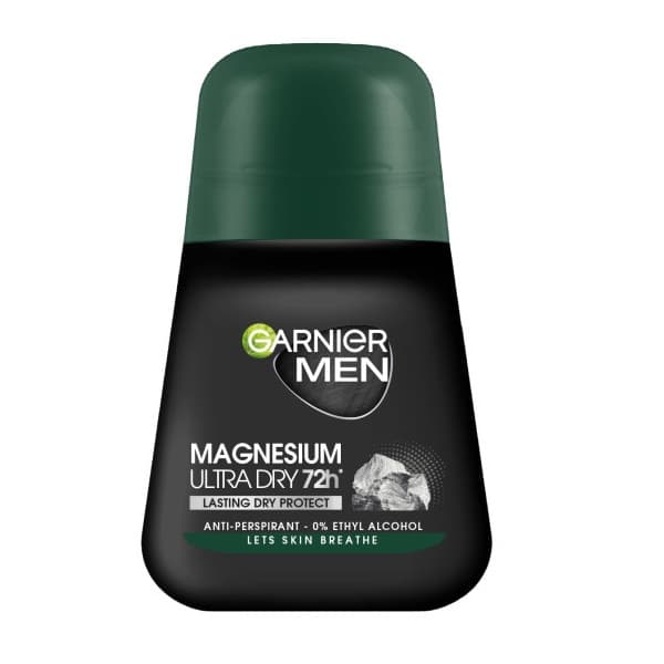 Garnier Miehet Magnesium Ultra Dry 72h Antiperspirantti pallo, 50ml
