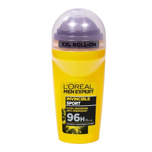 L'Oreal Paris Miesten Asiantuntija Voittamaton Urheiluantiperspiranttipuikko, 50 ml