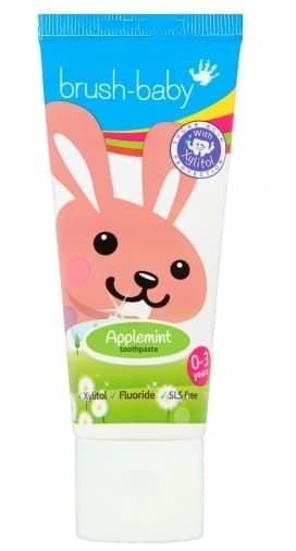 Lasten hammastahna 0-3-vuotiaille, omena, 50 ml