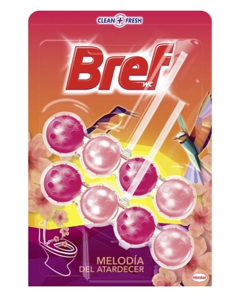 Bref Power Active WC-Ripustin Melodia Sunset, 2 x 50g