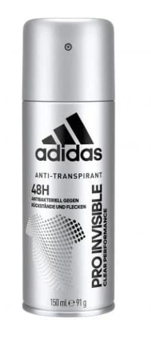 Adidas Pro Usynlig Antiperspirant Spray, 150 ml