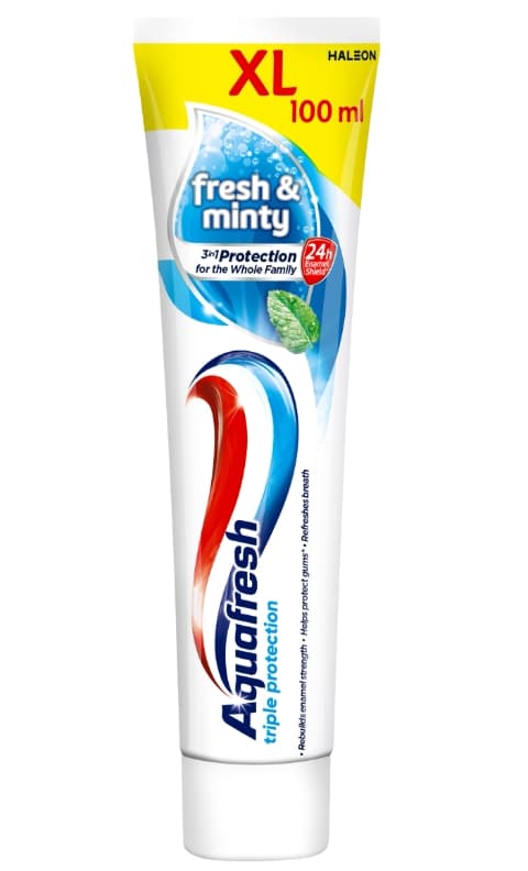 Aquafresh Triple Protection Mieto & Miellyttävä Hammastahna, 100ml