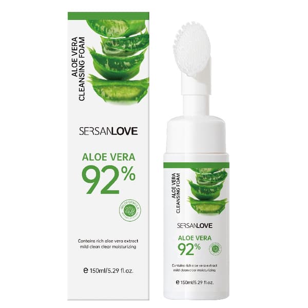 SersanLove Ansigtsrens Mousse med Aloe Vera, 150ml