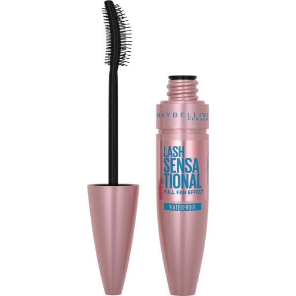 Maybelline Lash Sensational Vattentät Mascara Svart, 9,5 ml