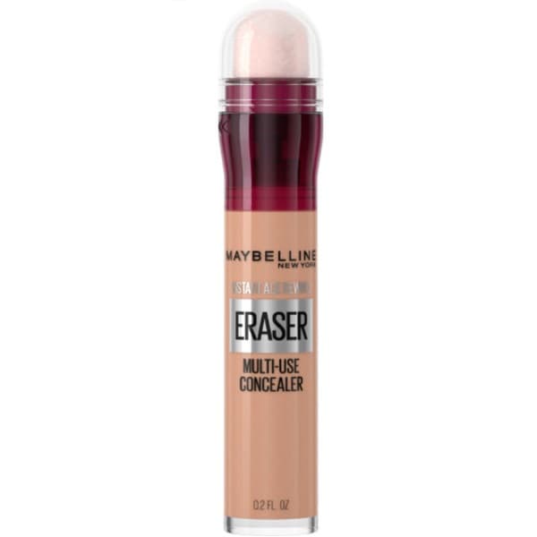 Maybelline Instant Anti-Age Eraser Concealer Ansigtskorektor med Svamp 04 Honey, 6,8 ml