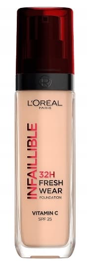 L'Oreal Paris Infaillible 32H Fresh Wear Foundation 125 Natural Beige, 30 ml