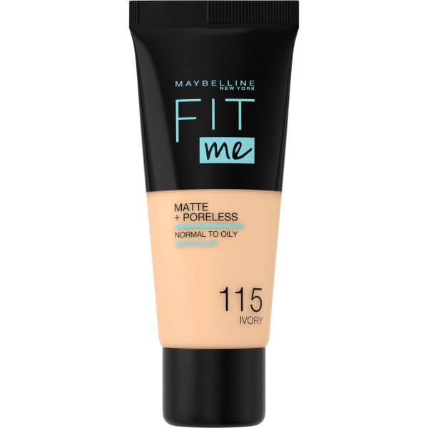 Maybelline Fit Me Matte Foundation 115 Ivory, 30 ml