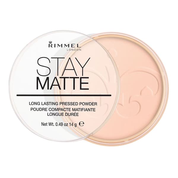 Rimmel Stay Matte Fast Pudder Kompakt 002 Pink Blossom, 14g