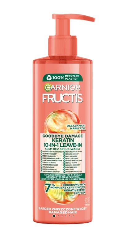 Garnier Fructis Farvel Skader Hårcreme, 400 ml