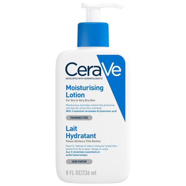 CeraVe Kosteuttava Emulsio kuivalle ja erittäin kuivalle iholle, 236 ml