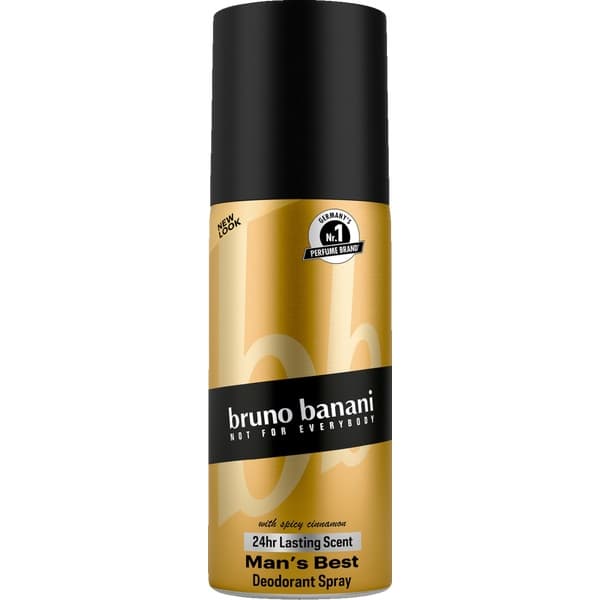 Bruno Banani Herrens Bästa Deodorant Spray, 150 ml