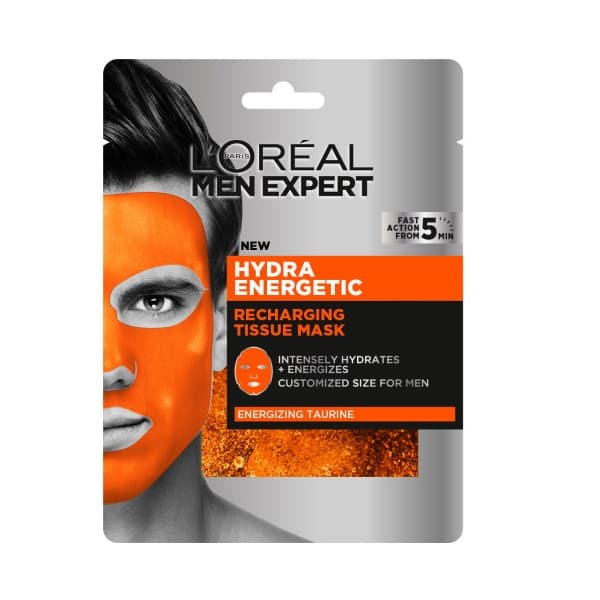 L'Oréal Mænd Ekspert Hydra Maske til Mænd, 1 stk