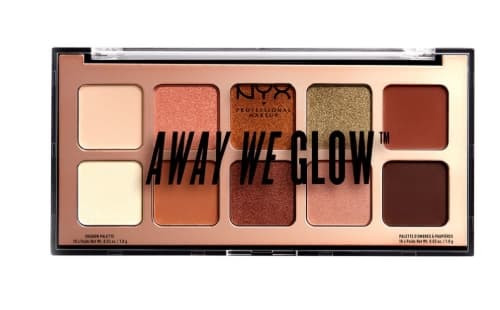NYX Silmämeikkipaletti, Away We Glow -sävy 02 Hooked on Glow, 10g