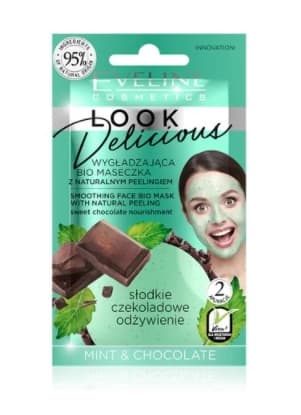 Ansiktsmask med uppfriskande Mint & Choklad, 10 ml