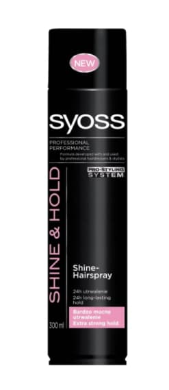 Syoss, Glans & Håll, Hårspray, 300 ml