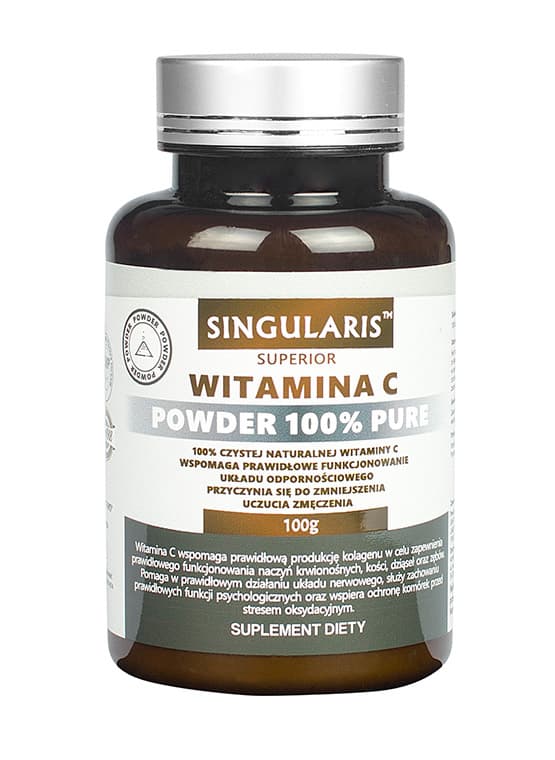 Singularis Premium Vitamin C Pulver 100% Ren 100g