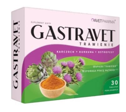 Gastravet Matsmältningsstöd, 30 tabletter