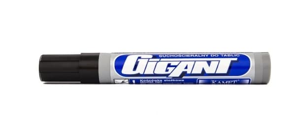Whiteboard Marker Kamet - stortørrende, sort