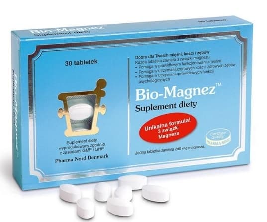 Magnesium Chelat Tabletter (Bio-Magnesium, 30 stk.)