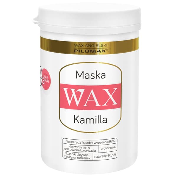 Vax Angielski Pilomax, Blond Kamilla Hårmask, 480g