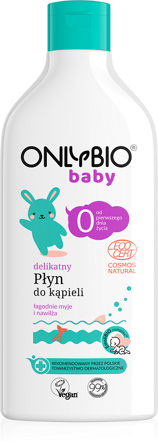 Kunbio Baby, Mildt badskum fra 1. levedag, 500 ml.