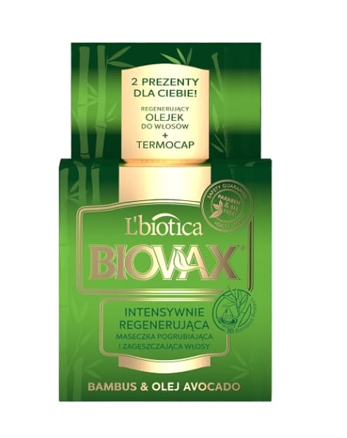 Bamboo Oil Avocado Intensivt Återuppbyggande Hårmask 250 ml