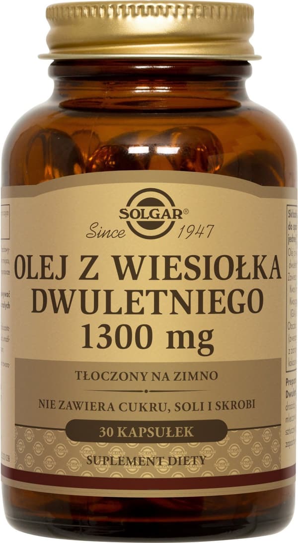 Solgar Kaksivuotisen Ruiskukkaöljy 30 Kapselia