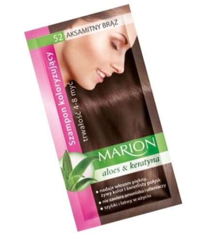 Marion Färgbevarande Schampo - 52 Sammet Brun (40 ml)