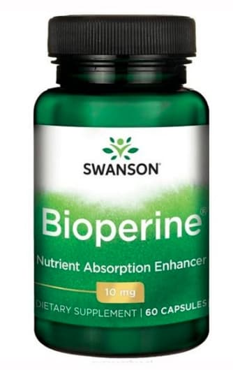 Bioperine 10mg Kosttillskott - 60 Gelkapslar